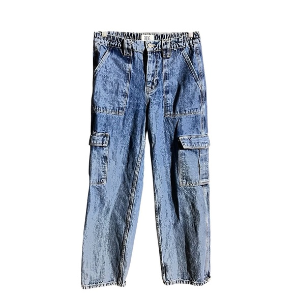 BDG 90’s Cargo Denim Straight Leg Jeans Size 29 - Picture 1 of 6